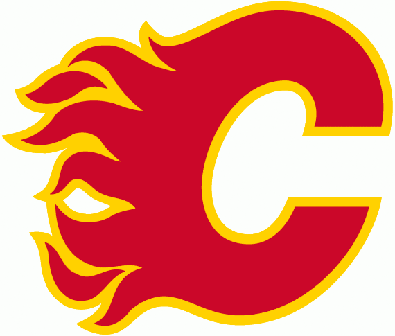 Calgary Flames 1980-1994 Primary Logo DIY iron on transfer (heat transfer)...